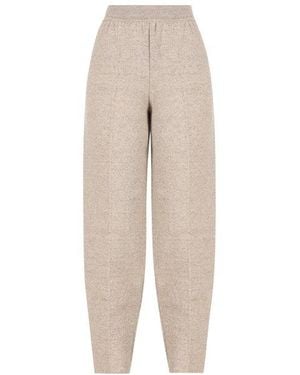 Loro Piana Pleated Pants - Natural