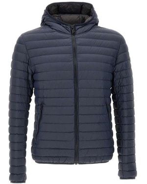 Colmar Autumn Hooded Down Jacket - Blue