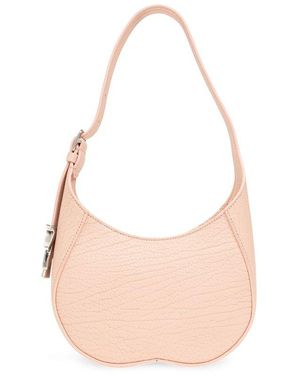 Burberry Small Chess Zipped Shoulder Bag in Natural | Lyst
