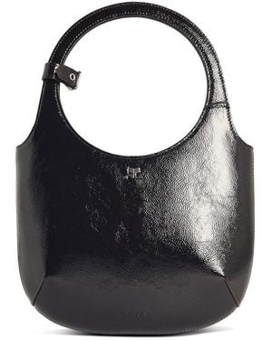 Courreges Holy Naplack Zipped Tote Bag - Black