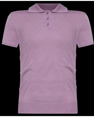Loewe Short-Sleeved Polo Jumper - Black