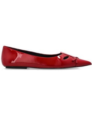 Marc Jacobs The Kat Ballerina Shoes - Red