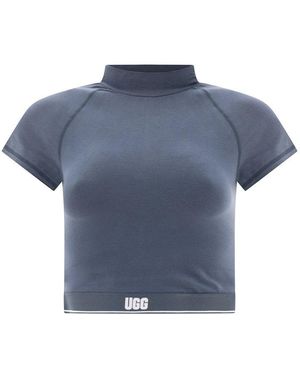UGG Trina Logo Ss Top - Blue
