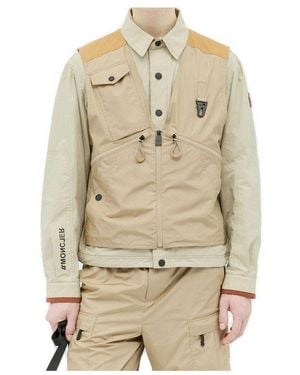 Moncler Moncler Day-Namic Grenoble Combal Jacket - Natural