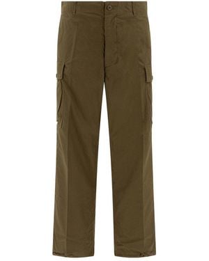 Beams Plus Cargo Trousers - Green