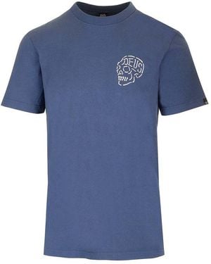 Deus Ex Machina Venice Skull Tee - Blue