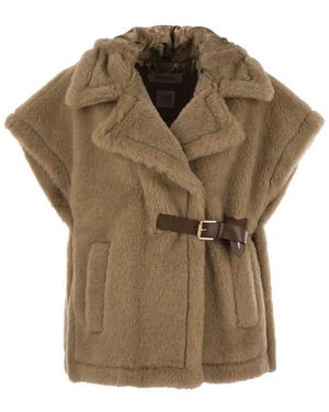 Max Mara Short Safari Jacket Jackets in Natural | Lyst Canada