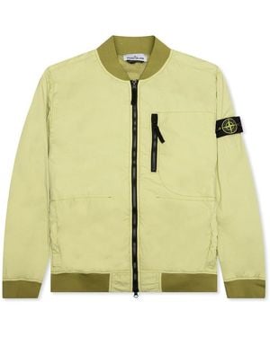 Stone Island Compass Badge Bomber Jacket - Green