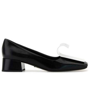 Prada Leather Pumps - Black