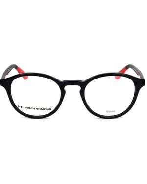 Under Armour Ua 5017/G Oval-Frame Glasses - Black