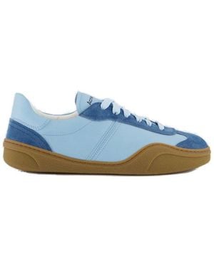 Acne Studios Round Toe Lace-Up Sneakers - Blue