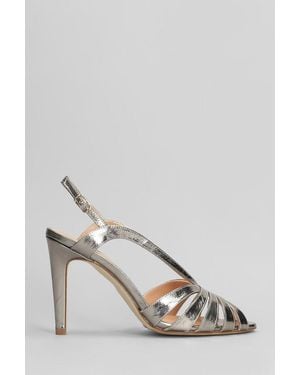 The Seller Slingback Sandals - Metallic