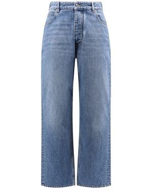 Bottega Veneta Vintage Turned Up Jeans - Blue