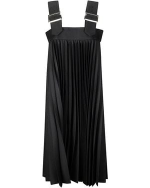 Comme des Garçons Sleeveless Pleated Skirt - Black