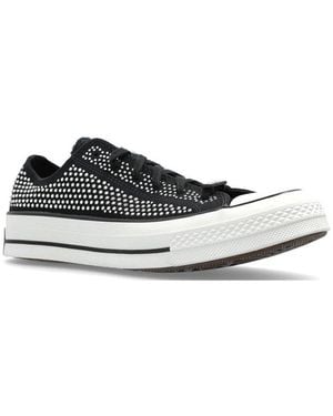 Converse Low-Top Studded Trainers - Black