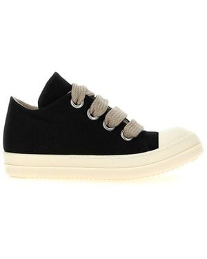 Rick Owens Jumbo Lace Puffer Lace-Up Trainers - Black