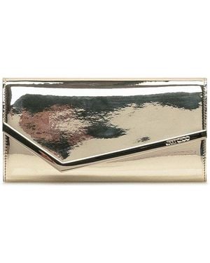 Jimmy Choo Emmie Metallic Effect Mini Bag - Grey