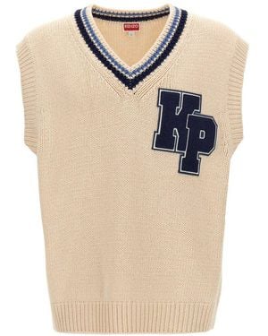 KENZO Rws Gilet - Natural