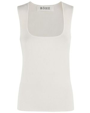 Rohe Knitted Top - White
