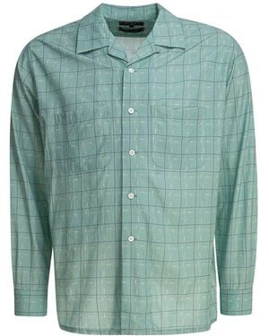 Beams Plus Check Pattern Shirt - Green
