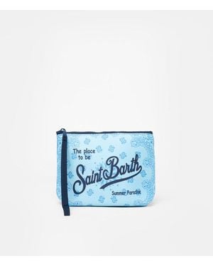 Mc2 Saint Barth Pouch Clutch - Blue