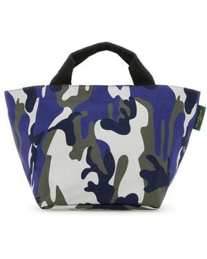 Herve Chapelier Herve' Chapelier Classic Canvas Tote Bag - Blue