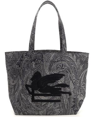 ETROエトロPaisley-Print Essential Maxi Tote Bagトートバッグ Etro Essential Paisley-Print Shopping Tote Bag | Neiman Marcus