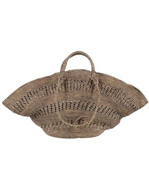 IBELIV Sol Woven Tote Bag - Brown