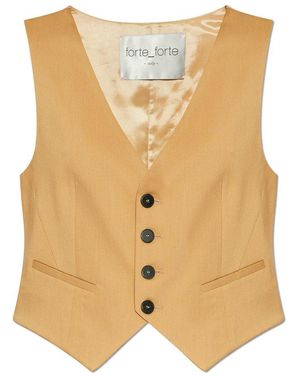 Forte Forte Tailored Buttoned Jacket - Natural