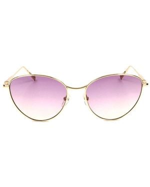 Longchamp Oval Frame Sunglasses - Pink