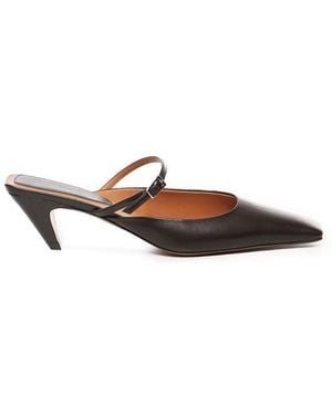 Stella McCartney Stella Spur Kitten Heeled Sandals - Black