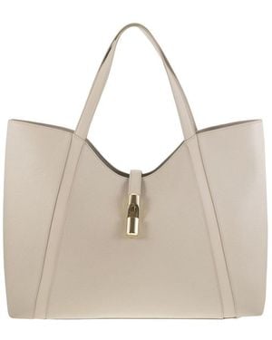 Furla Xl Goccia Hobo Bag - Grey