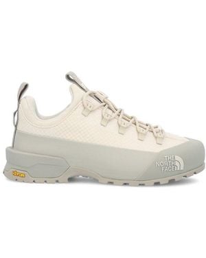 The North Face Glenclyffe Logo Printed Lace-Up Trainers - White