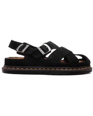 Dr. Martens Archive Plush Fisherman Sandals - Black