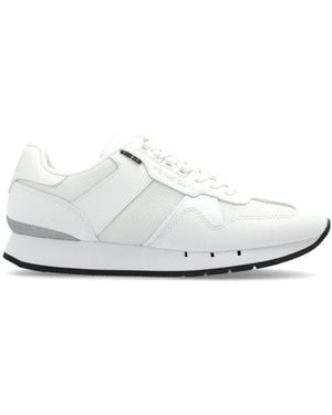 Paul Smith Brandon Lace Up Trainers - White