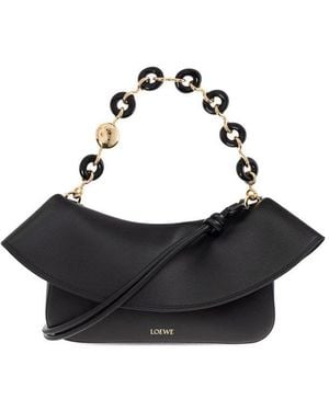 Loewe Medium Ola Bag - Black