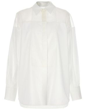 Helmut Lang Tuxedo Shirt, Blouse - White