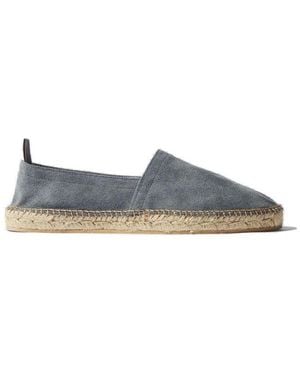 SCAROSSO Pablo Slip-On Espadrilles - Grey