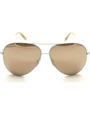 Victoria Beckham Pilot Frame Sunglasses - Natural