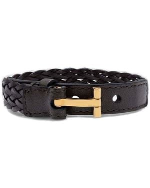 Tom Ford T-Lock Bracelet - Black