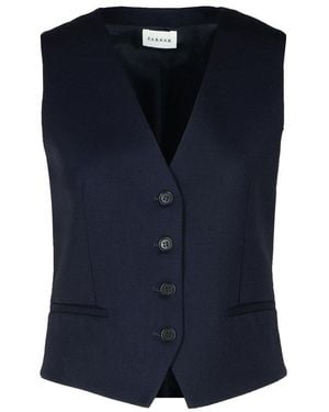 P.A.R.O.S.H. Liliux Button-Up Vest - Blue