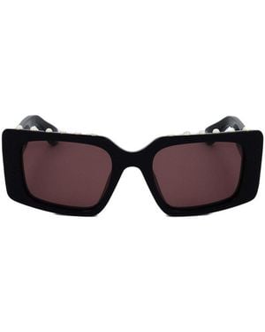 Roberto Cavalli Rectangular Frame Full Rim Sunglasses - Black