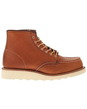 Red Wing Classic Moc Ankle Boots - Brown