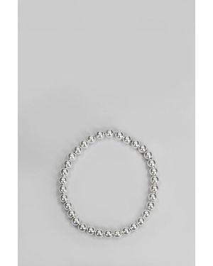 Jil Sander Embellished Sphere Necklace - Metallic