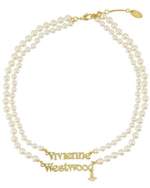 Vivienne Westwood Amelia Necklace - Metallic