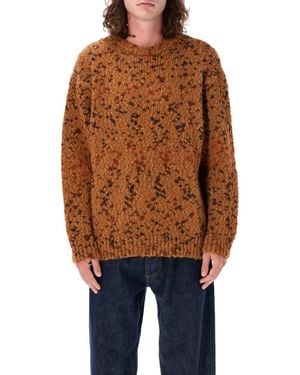 YMC Flecked Knit Jumper - Orange