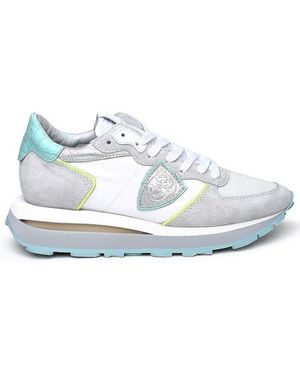 Philippe Model Fabric Sneakers - White