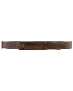 Orciani Dive Nobuckle Belt - Brown