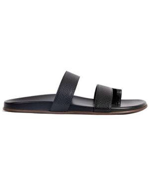 The Row Hugh Sandals - Black