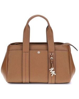 MICHAEL Michael Kors Romee Small Satchel Bag - Brown